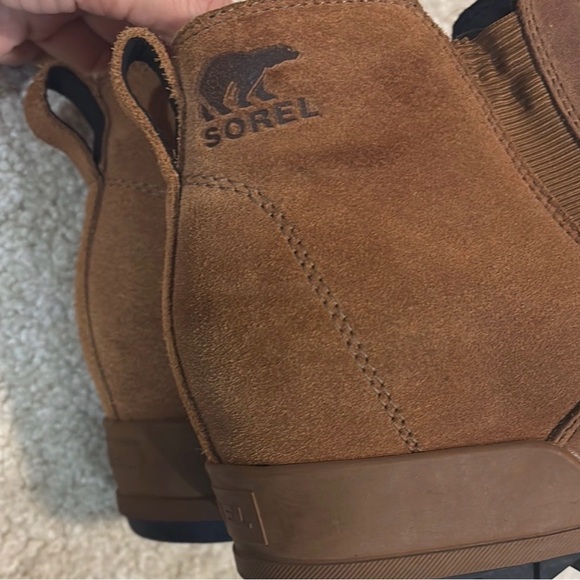 Sorel Tan Suede Chelsea Ankle Booties - Picture 7 of 10